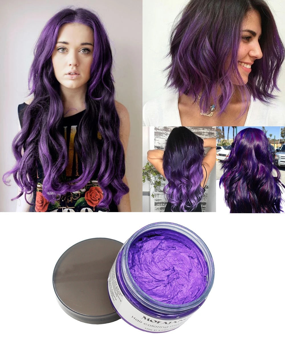 2 in 1 Stylish And Temporary Color Hair Wax (60% OFF TODAY!)